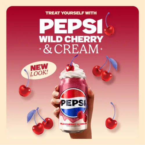 Pepsi Wild Cherry & Cream