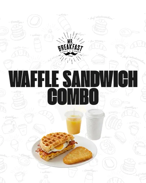 Waffle Sandwich Combo