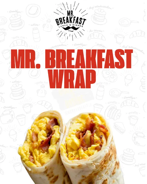 Mr Breakfast Wrap
